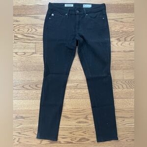 AF Adriano Goldschmied Black Contour 360 Super Skinny Ankle Jeans